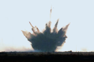 Blast-NRS-2 blast in a test area